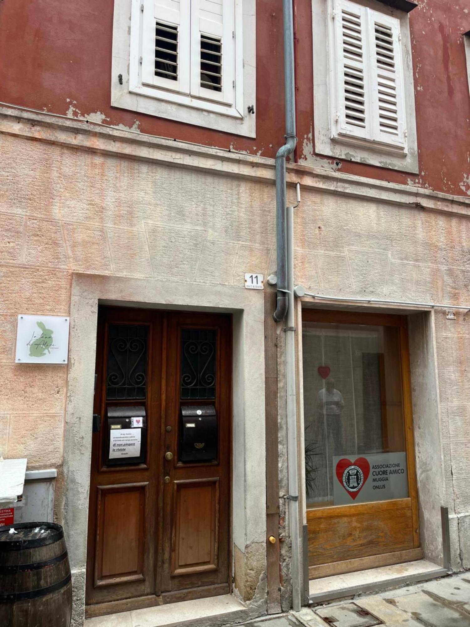 Apartamento La Tana Di Alice Múggia Exterior foto